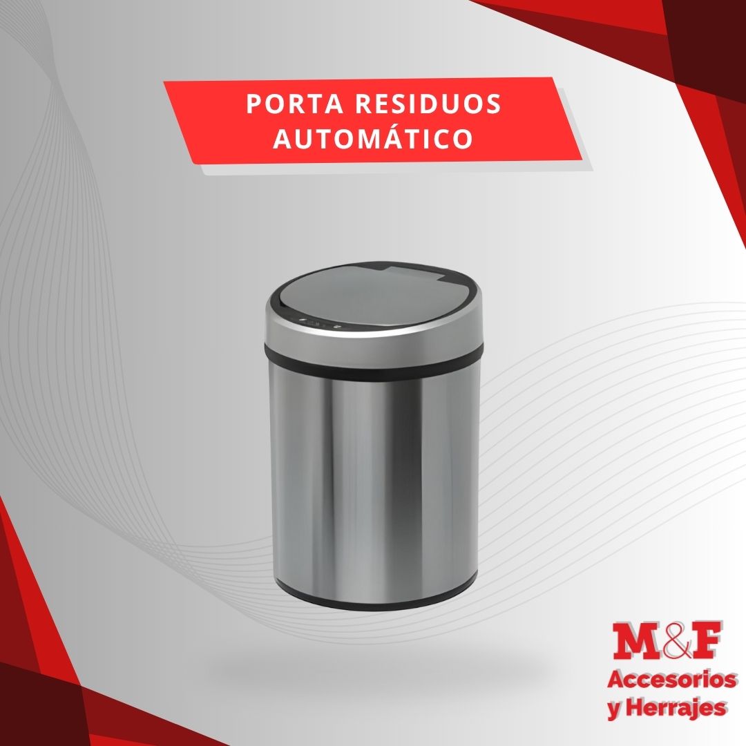 Porta Residuos Automatico 12 Litros